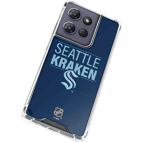 NHL Seattle Kraken Lineup Moto G Play 5G (2025) Clear Case